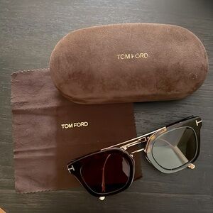 Tom Ford Alex 51mm Navigator Sunglasses